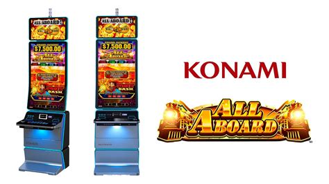 The All Aboard Slot Machine Series from Konami Gaming.